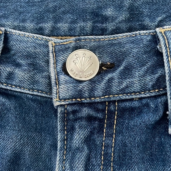 Rag & Bone Straight Leg Denim - Size 27 (Size 4) - Picture 5 of 5